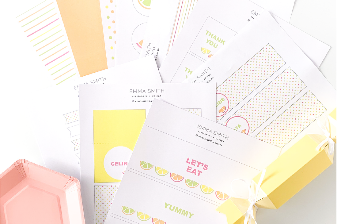 Printable Party Decor from The Printable Place
