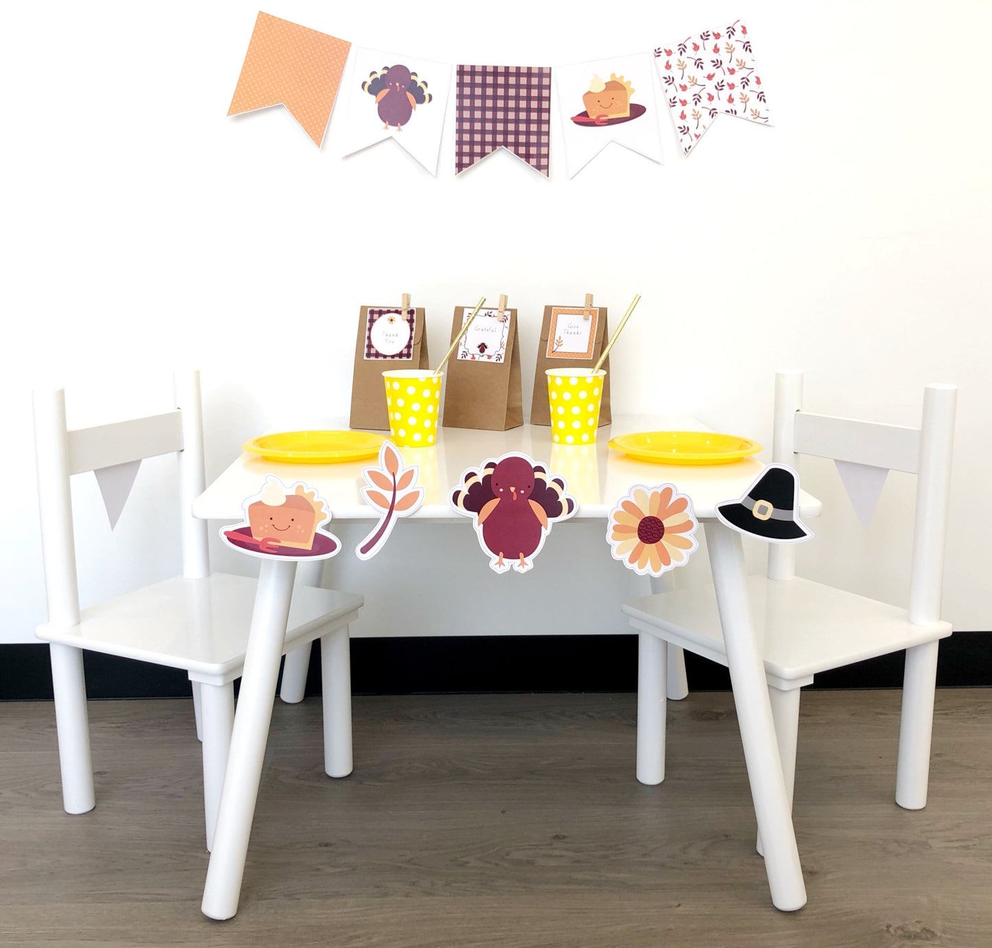 Turkey Time Printable Classroom Celebration Kit